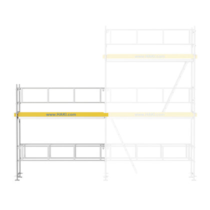 Ramme tilbygningspakke bund 3x4,5m ALU