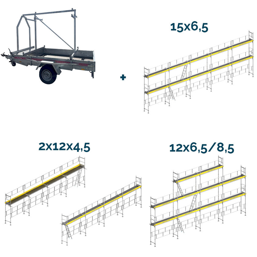 Trailer m. Ramme flexpakke 