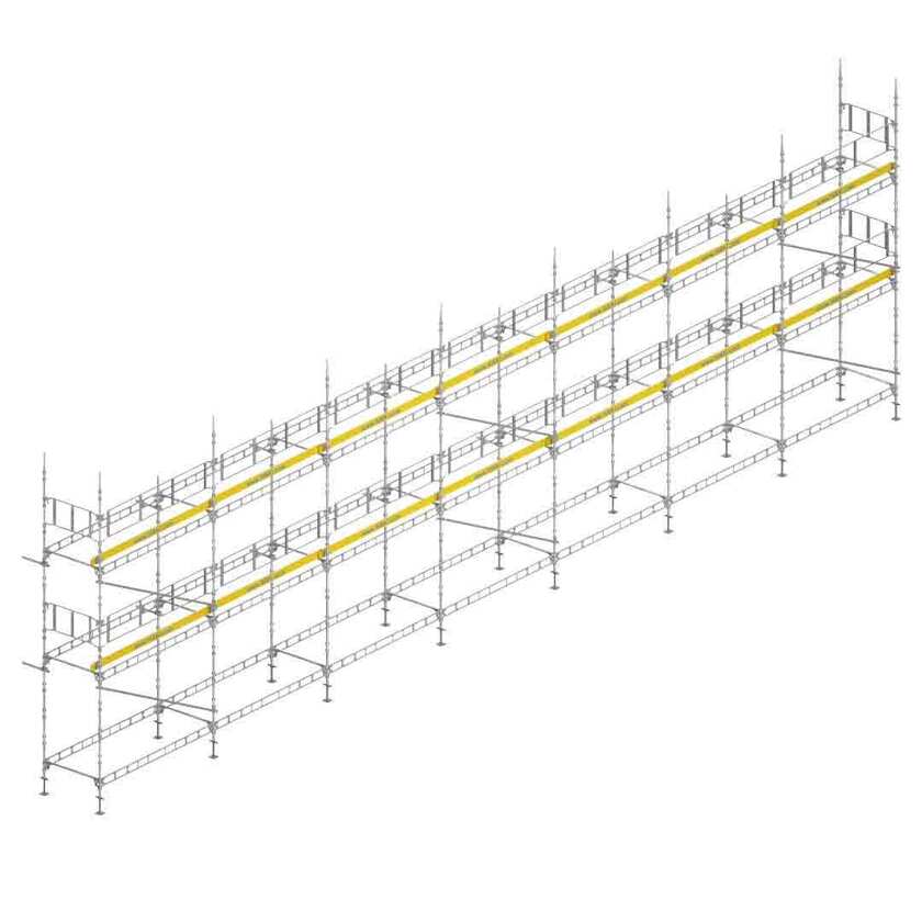 Murerstillads traller 1655 stål
