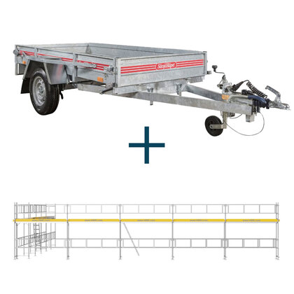Trailer m. Rammestillads