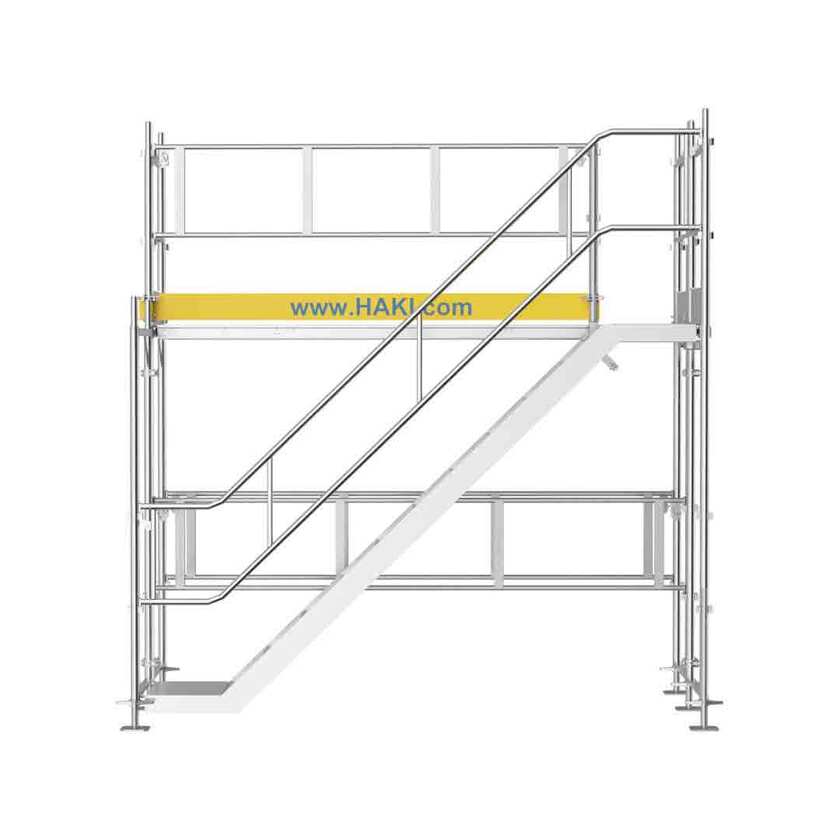 Ramme tilbygningspakke trappe bund ALU