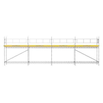 Murerstillads 12x4,5m stål