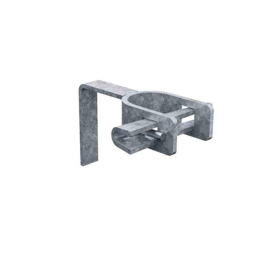 Fodlistebeslag LF 70 kort Stål