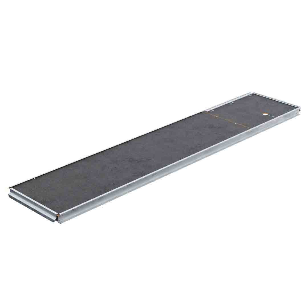 Opgangsdæk med luge 3050x600mm Glasfiber