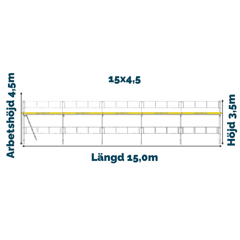 Rammestillads Flexpakke 3 ALU