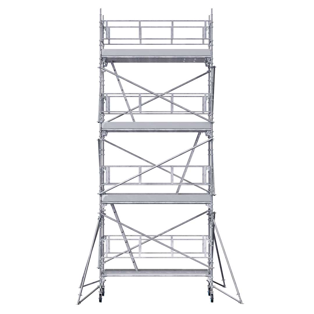 Rullestillads 3,0x1,25x6,7 Stål