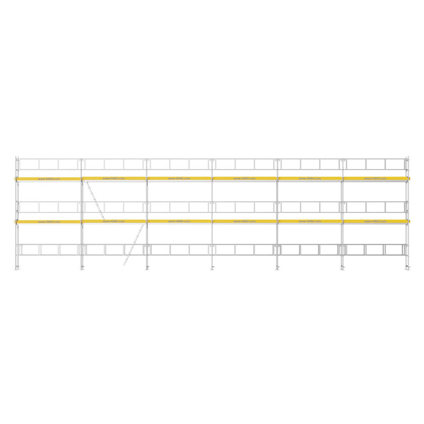 Rammestillads 18x6,5m ALU
