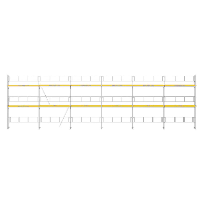 Rammestillads 18x6,5m ALU