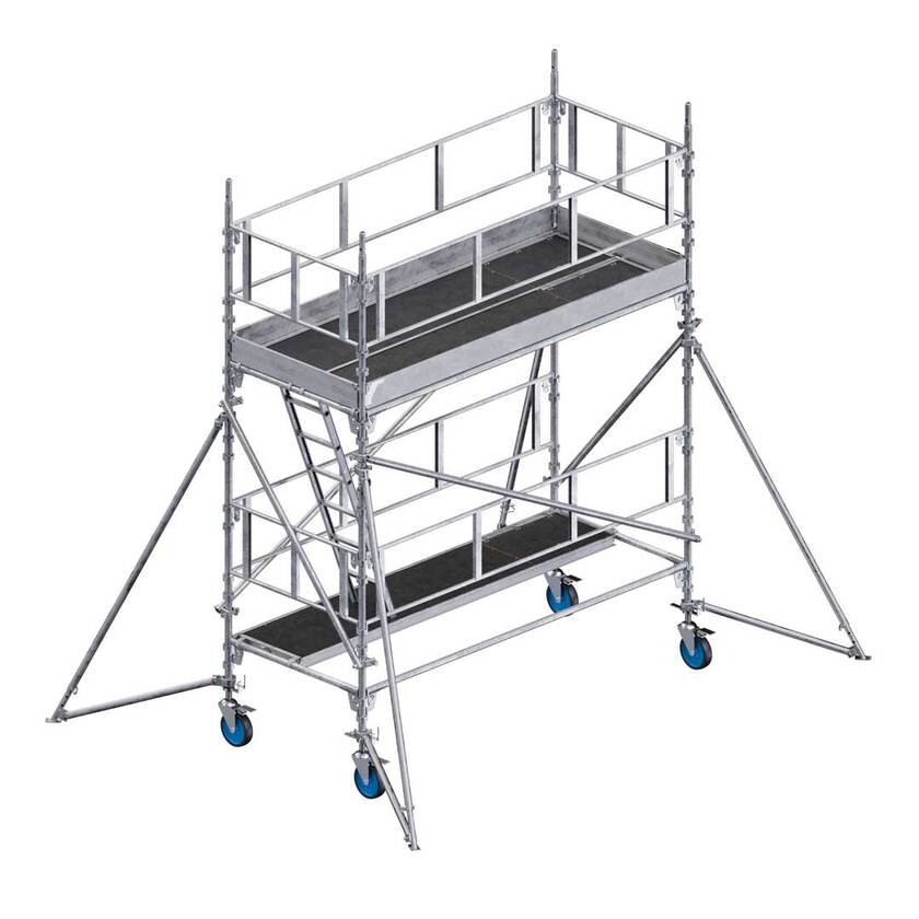 Rullestillads 3,0x1,25x2,7 Stål