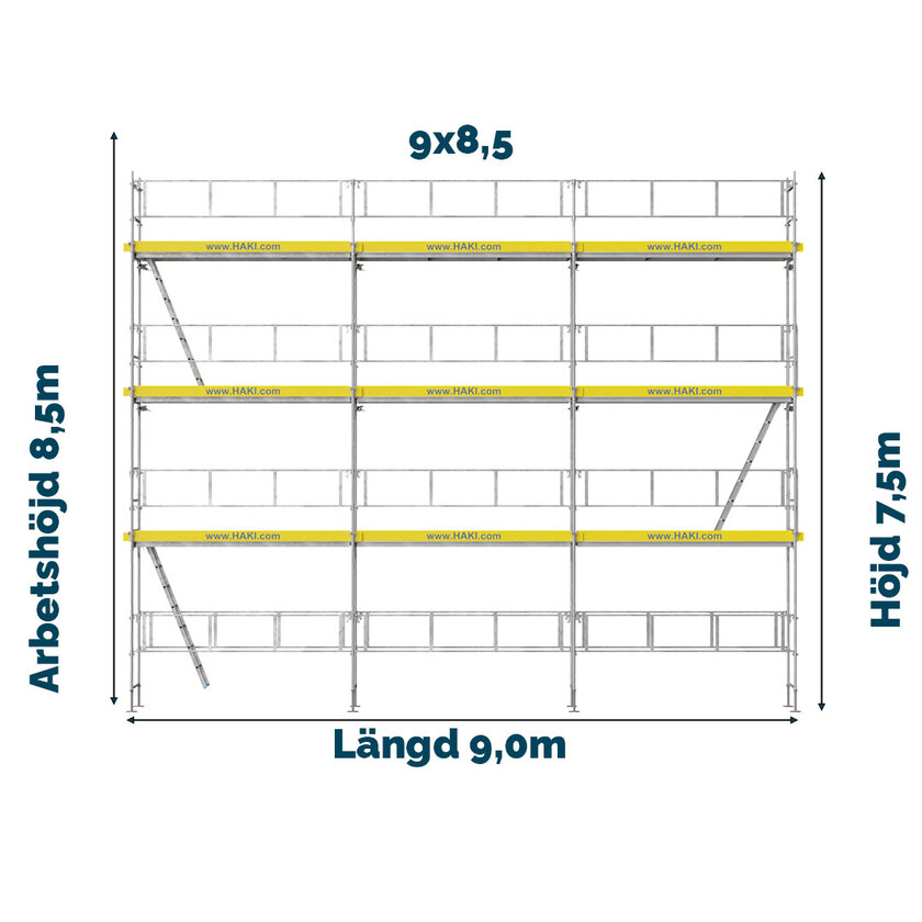 Rammestillads Flexpakke 4 ALU