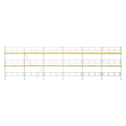 Rammestillads 18x6,5m ALU