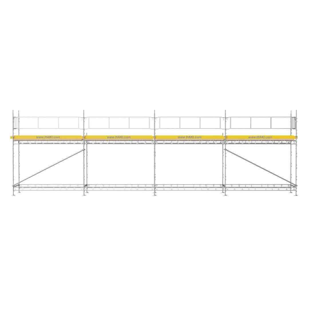 Murerstillads 12x4,5m stål