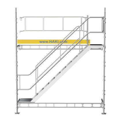 Murerstillads trall trappebund 3x4,5m stål