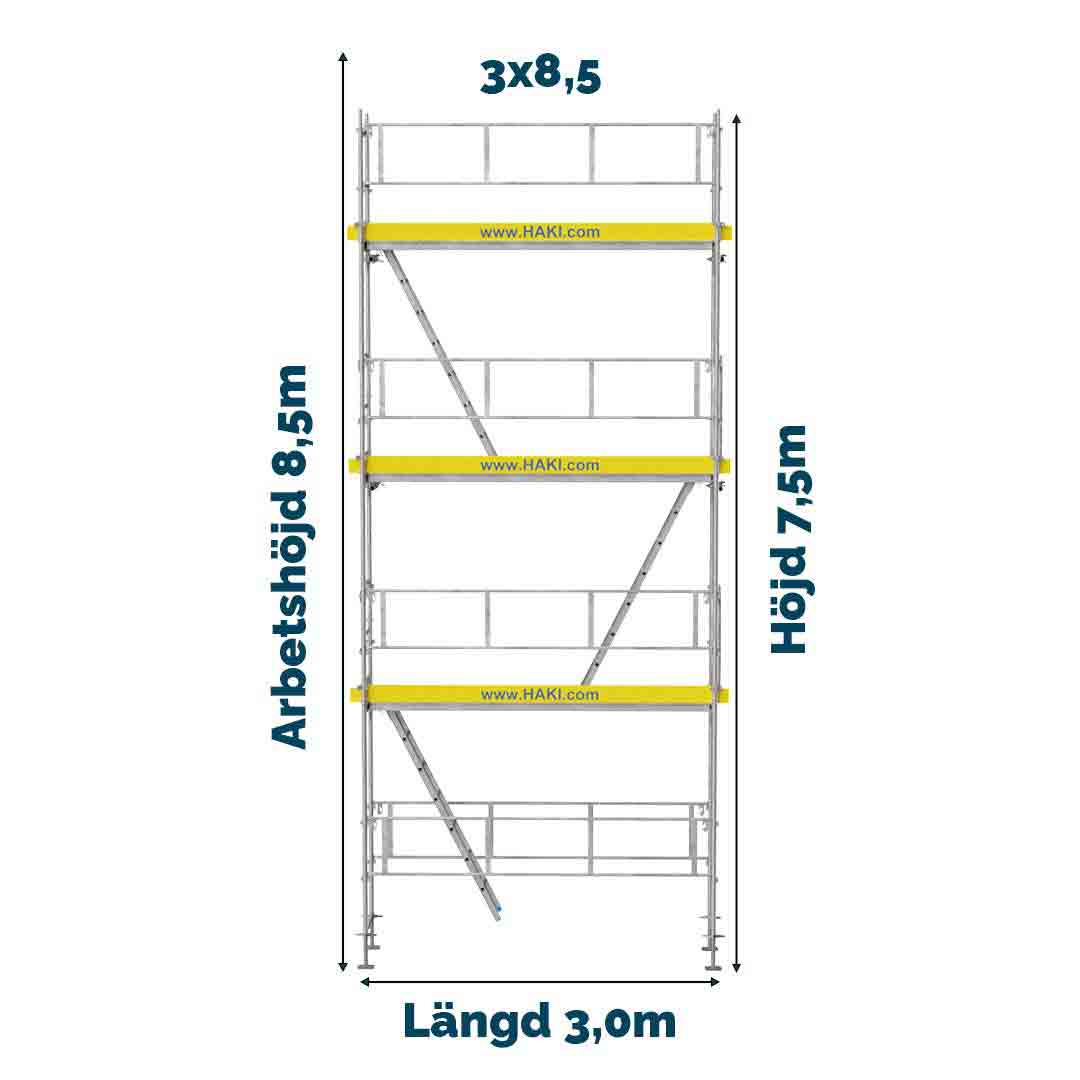 Rammestillads Flexpakke 2 ALU