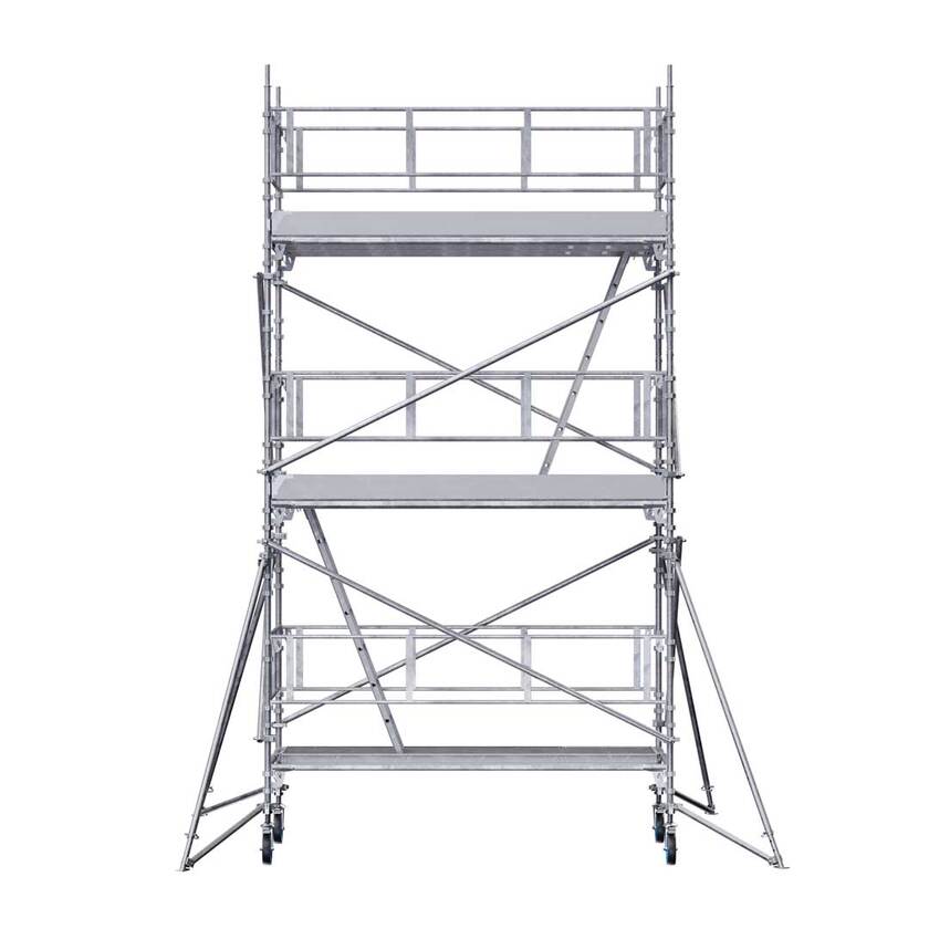 Rullestillads 3x1,25x4,7m ALU