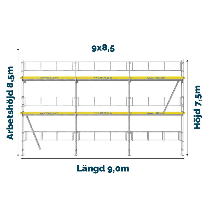 Rammestillads Flexpakke 3 ALU