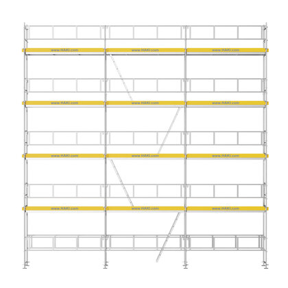 Rammestillads 9x10,5m ALU