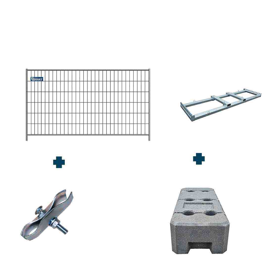 Byggepladshegn HMF Business pakke 91m
